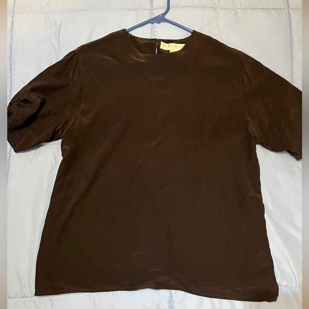 Vintage Valerie Stevens Silk Shirt 12
